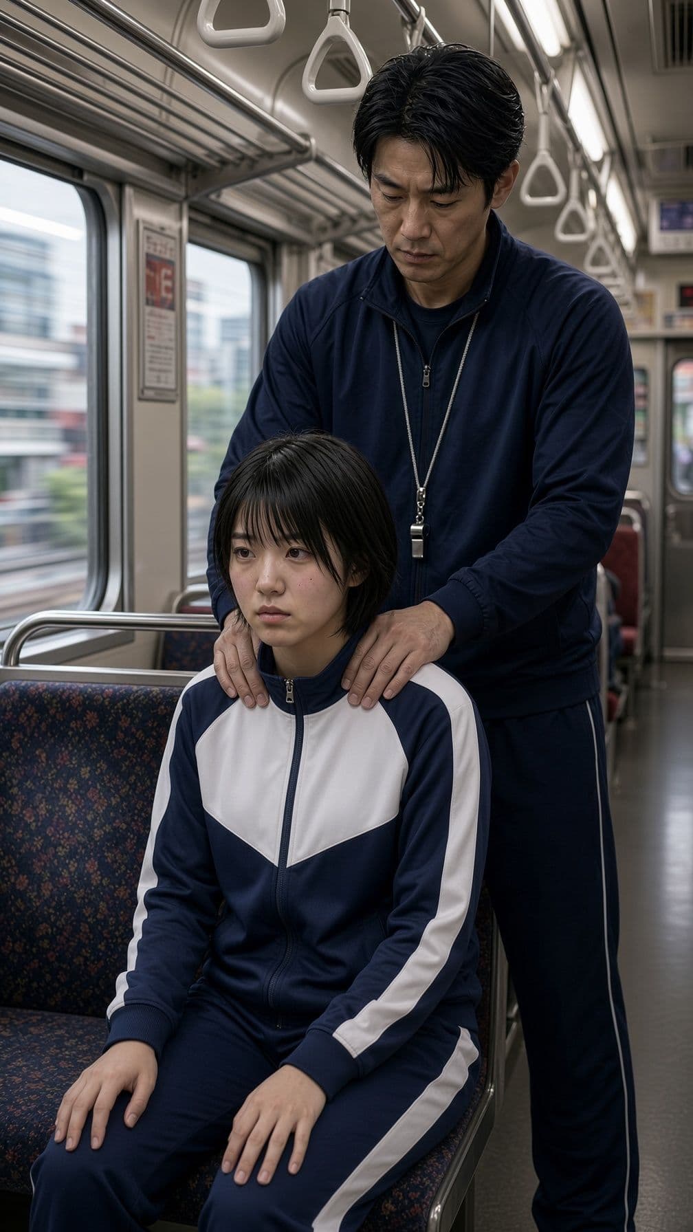 調教 女子校生2 容赦なき大人教師 狙われるJK 処女 セクハラ 教師 学園 部活 電車 内科検診 学生 サンプル10