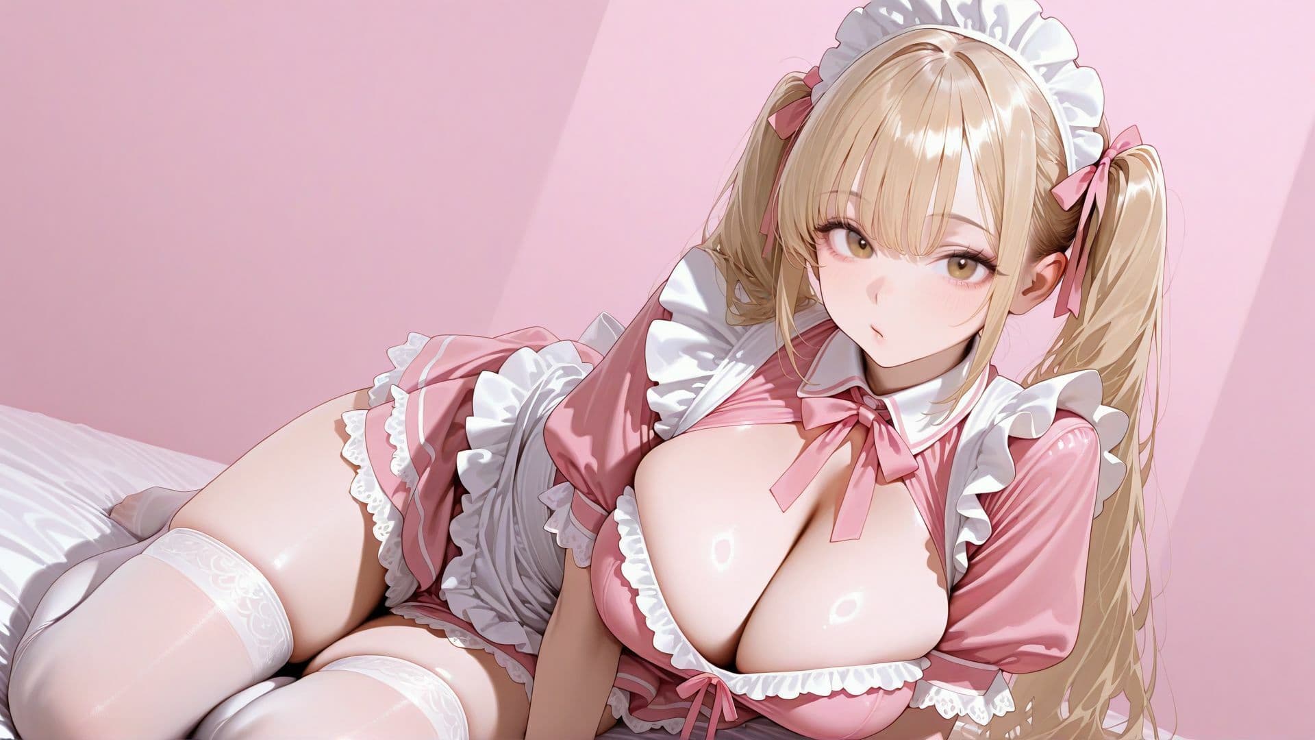 【4K】爆乳メイドの性奉仕。濃厚あまあま中出しセックス サンプル1