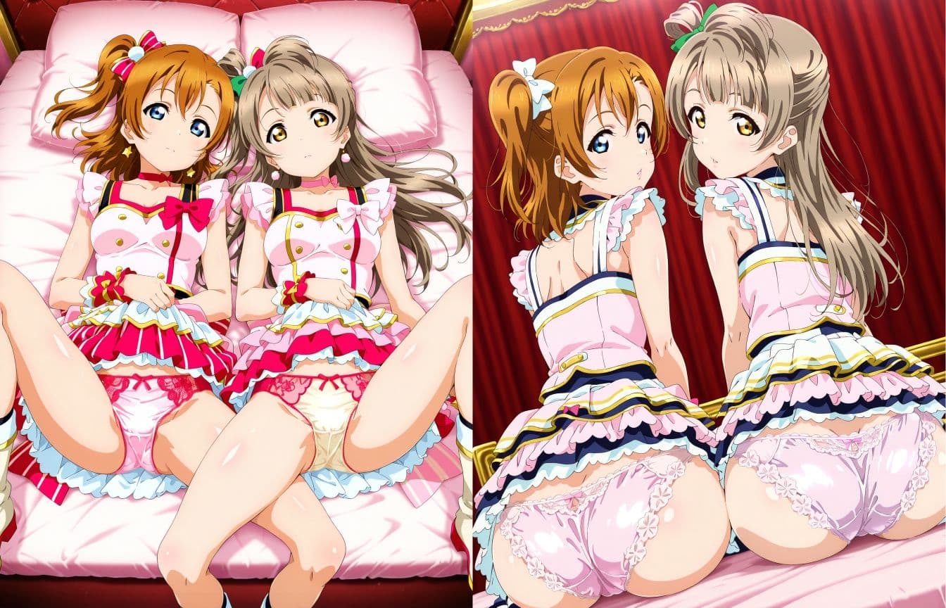 スクールアイドルのイラストセット サンプル2