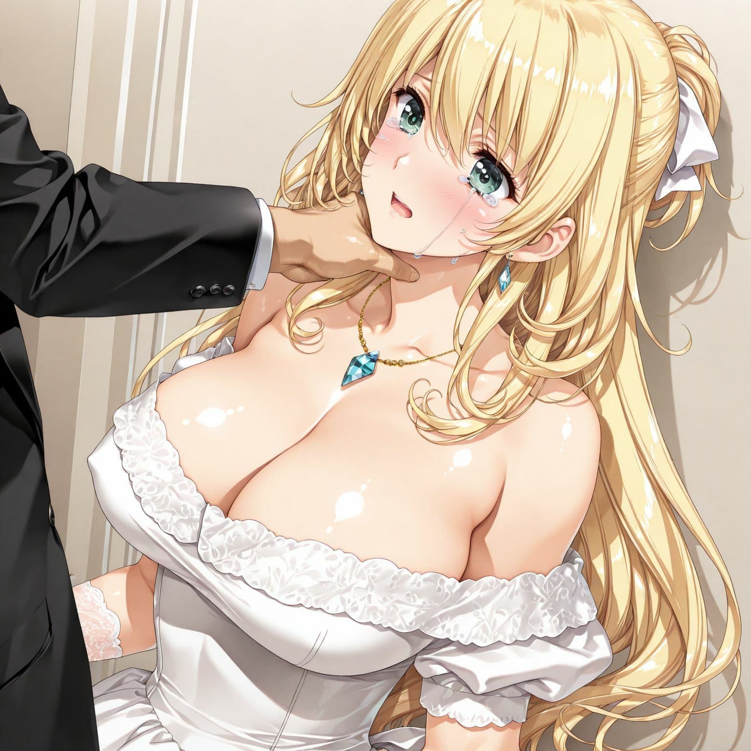 犯●れた金髪女性 サンプル2