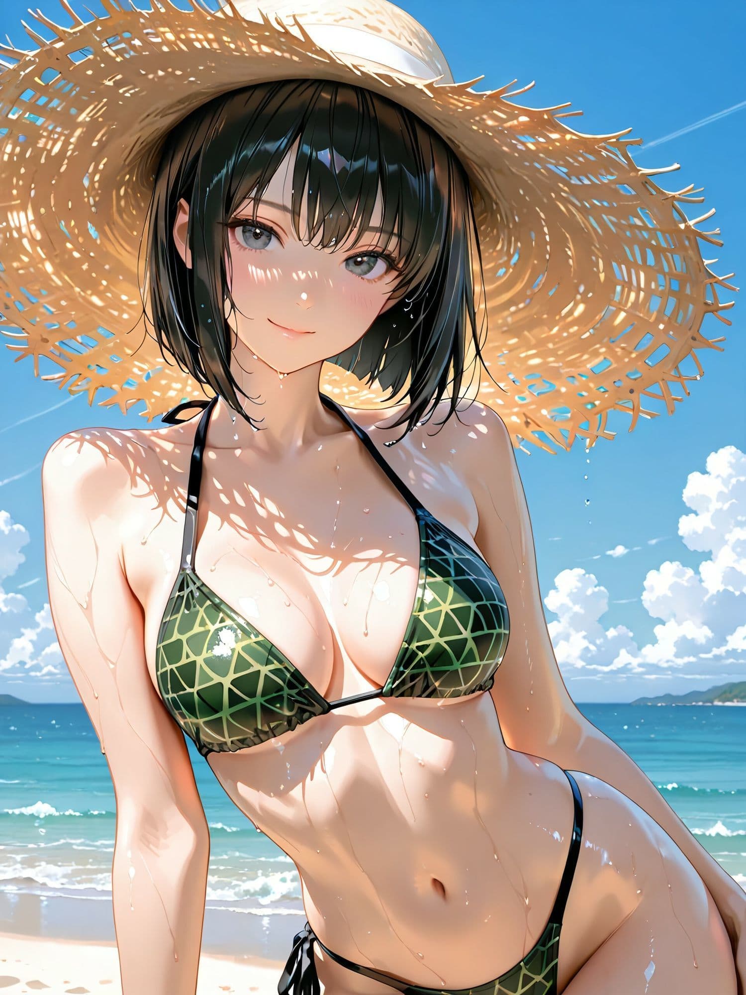 アニマルビキニの女の子 サンプル1