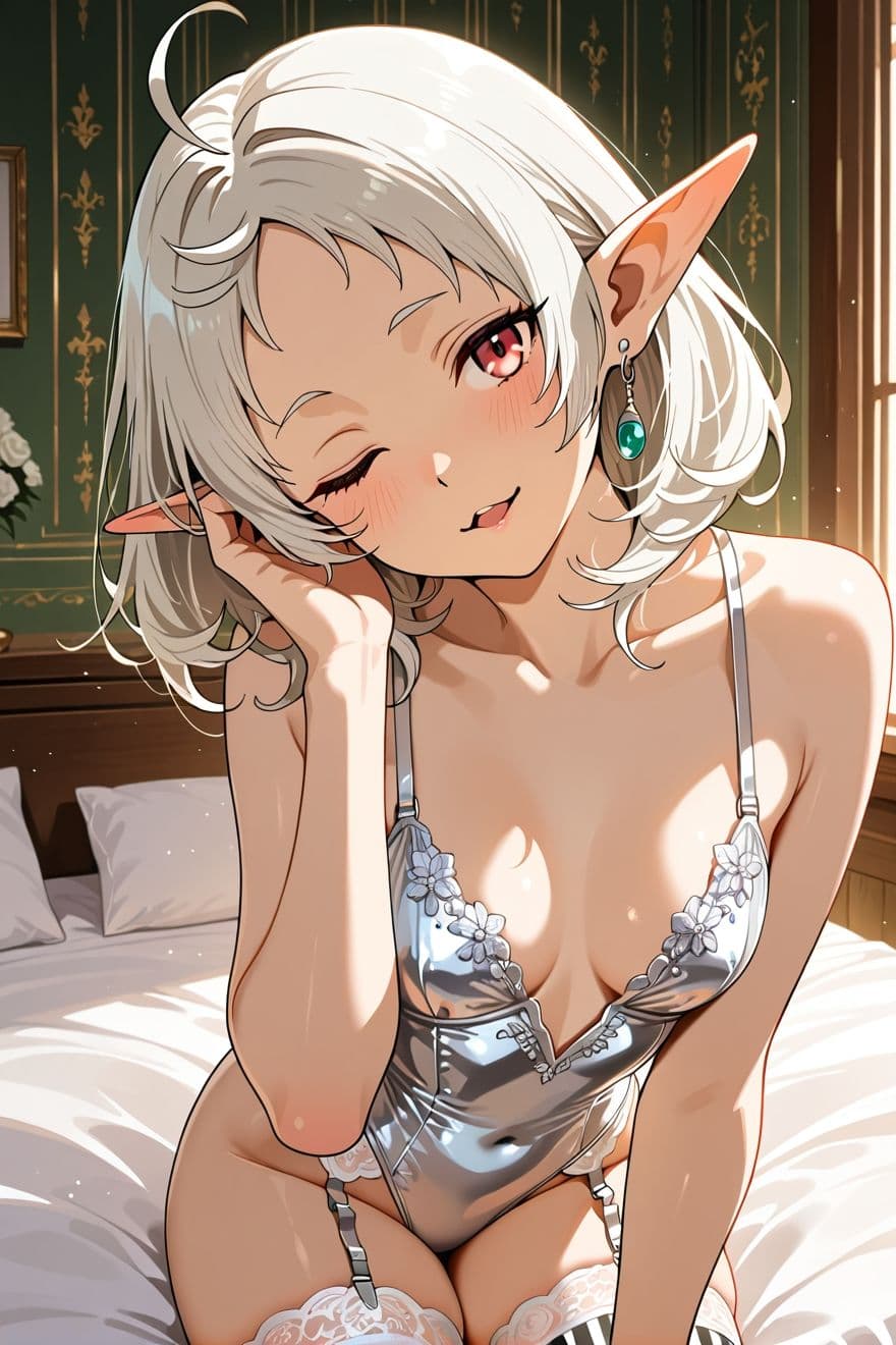無職転生 シルフィエット コスプレランジェリーグラビア&コスプレヌードSEX集 サンプル1