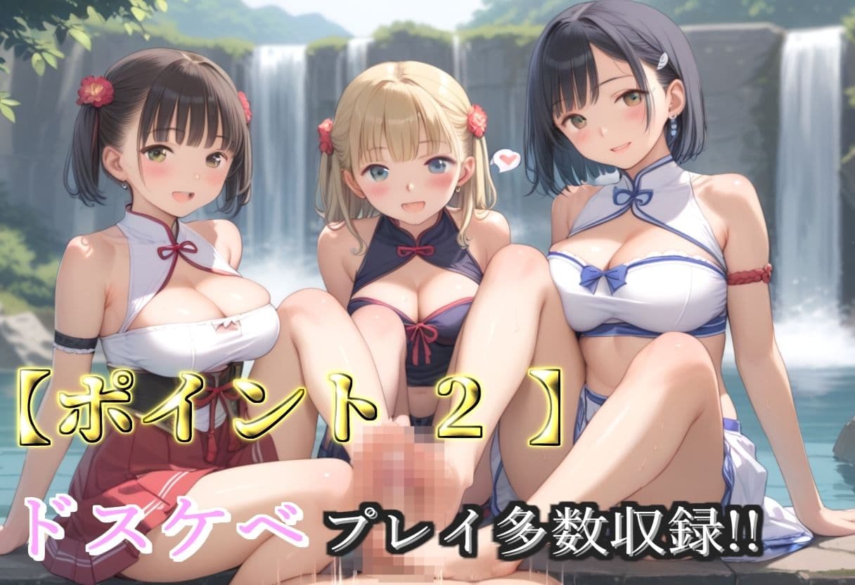 【プレミアシリーズ】【豪華特典あり】爆乳ロリ巫女乱交 秘密の滝修行集団乱痴編【500個】 サンプル4
