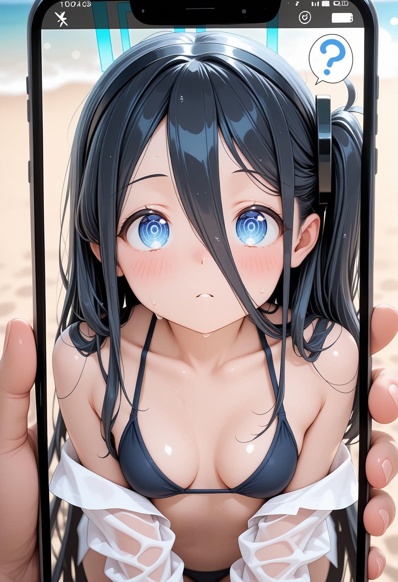 催●@渚物語 〜ブル〇カ 天〇アリス編〜 海水浴で賑わう常夏のビーチ、そして蘇るあの日の悪夢 サンプル2
