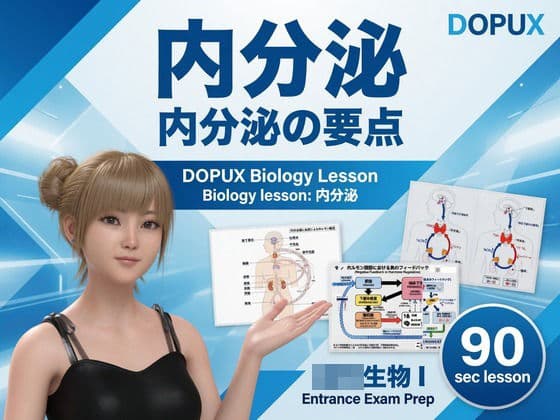 【▲20】パンチラガチャ★一ノ瀬廻里 大学に進学し強豪予備校『DOPUX(ドピュックス』で生物I,IIを教える名物講師に!(Vol.049:内分泌)