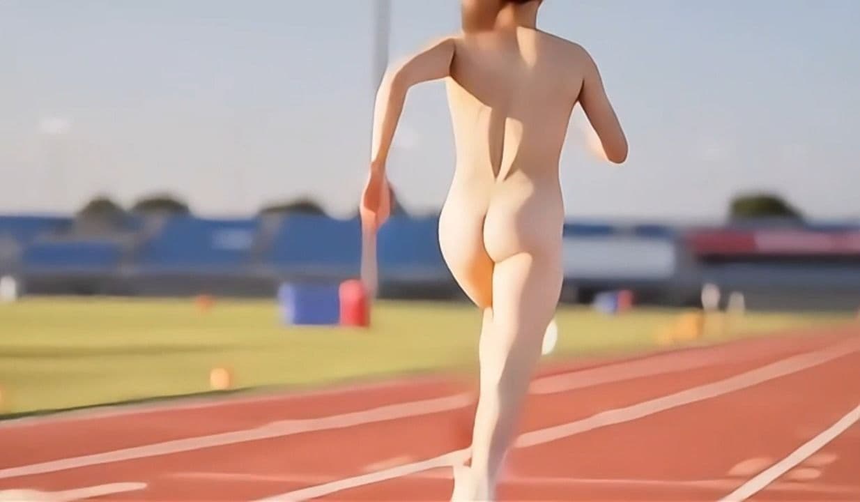 全裸女子アスリートのスタートダッシュ集 サンプル10