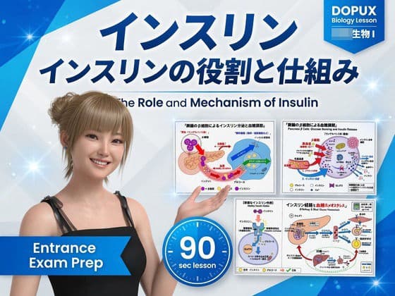 【▲20】パンチラガチャ★一ノ瀬廻里 大学に進学し強豪予備校『DOPUX(ドピュックス』で生物I,IIを教える名物講師に!(Vol.051:インスリン)