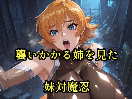 襲いかかる姉を見た妹対魔忍
