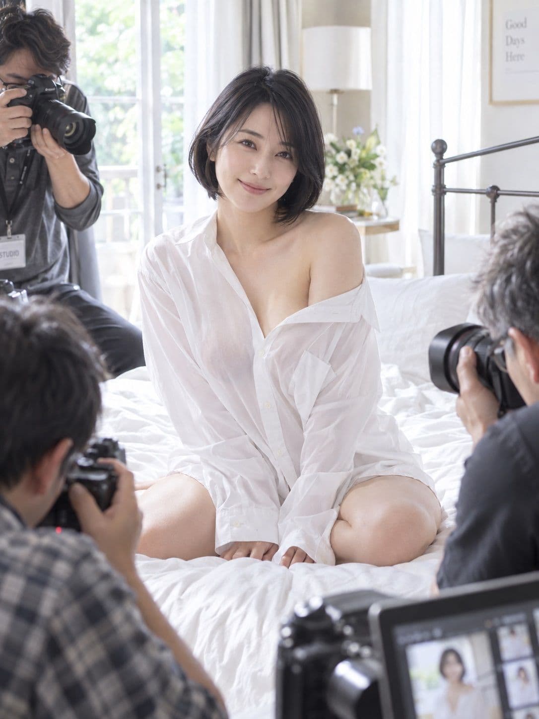 ハプニング?ゆる着お姉さん撮影会 サンプル2