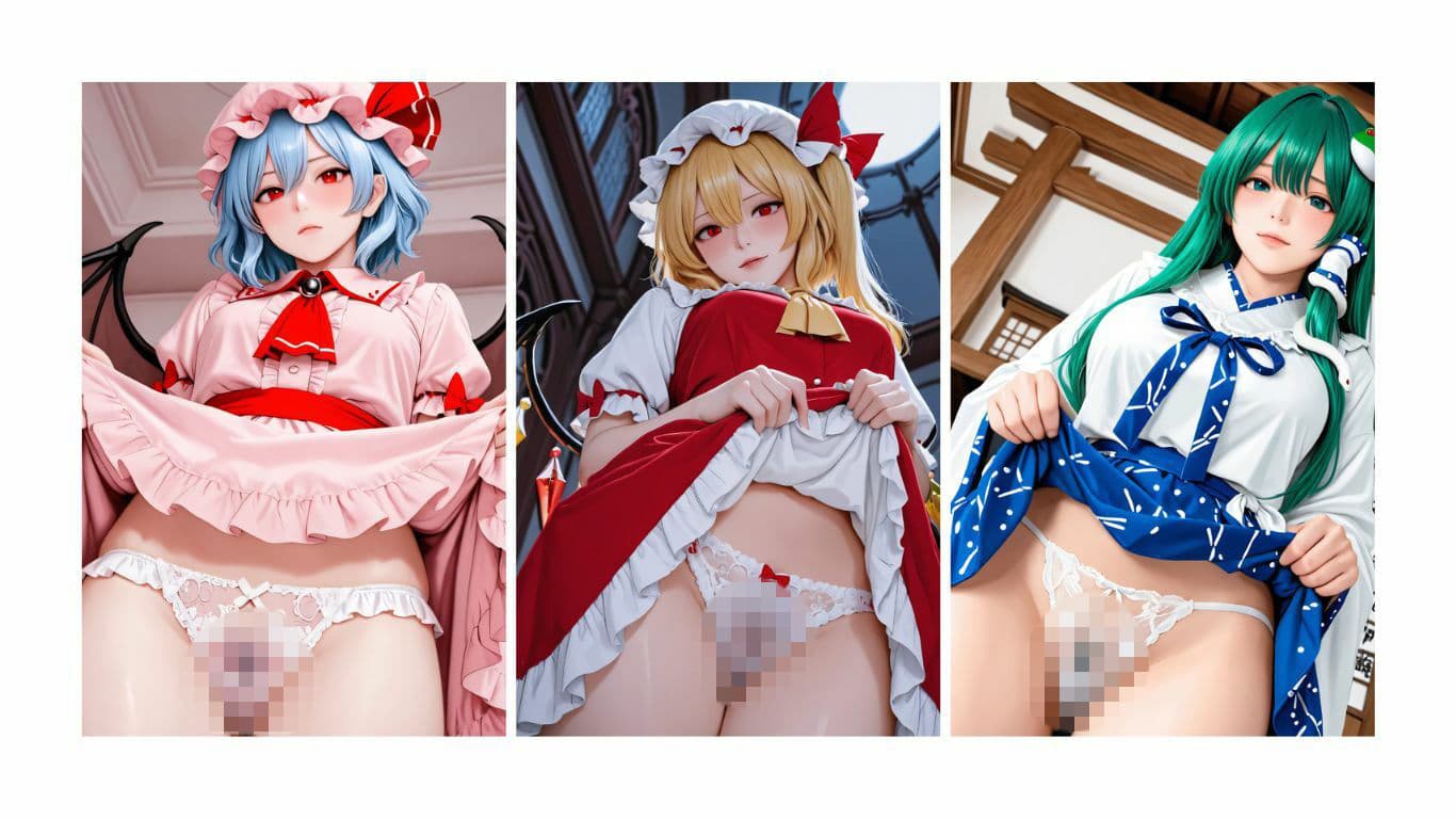 私の肛門そんなに見ないで コスプレ ゲームキャラ10人 MOON サンプル2