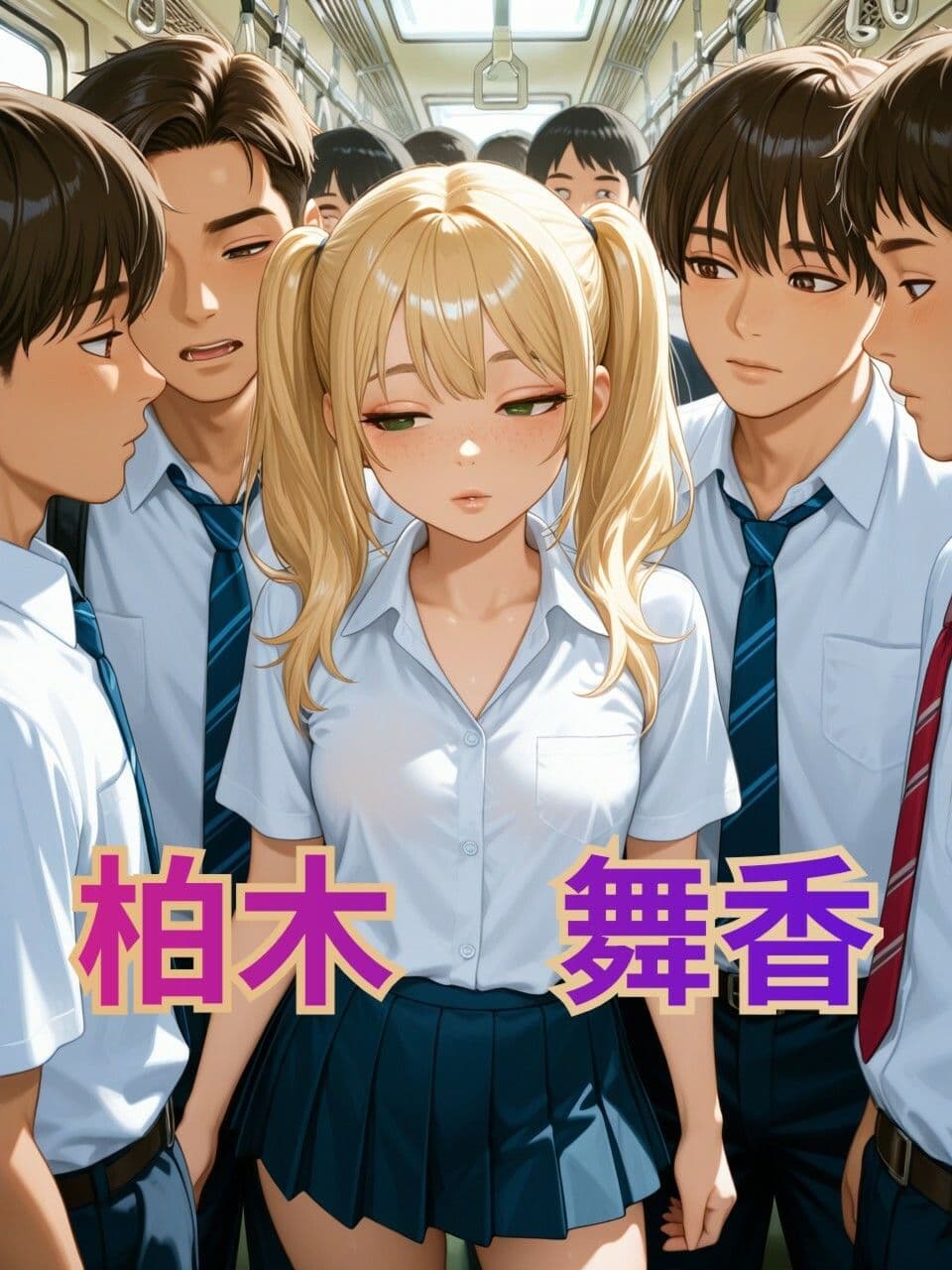【地下鉄乱交線 「痴●快速」 アクメ行き3】 サンプル3