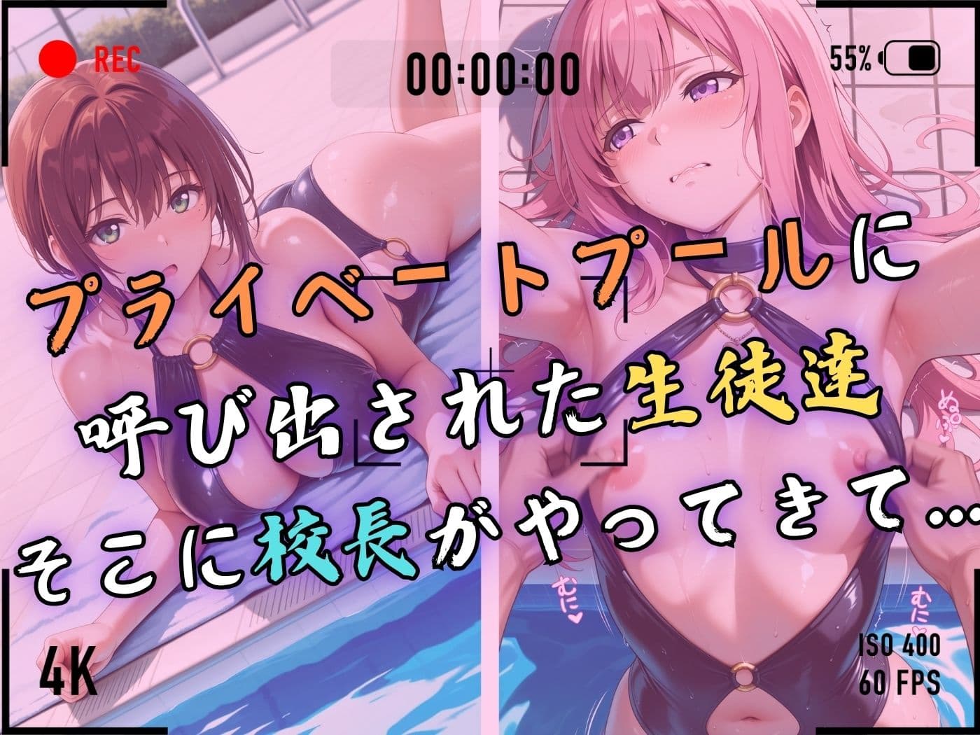 【4Kイラスト】1万3000人の生徒を抱いた校長による女子生徒への性指導(林間合宿編) サンプル4
