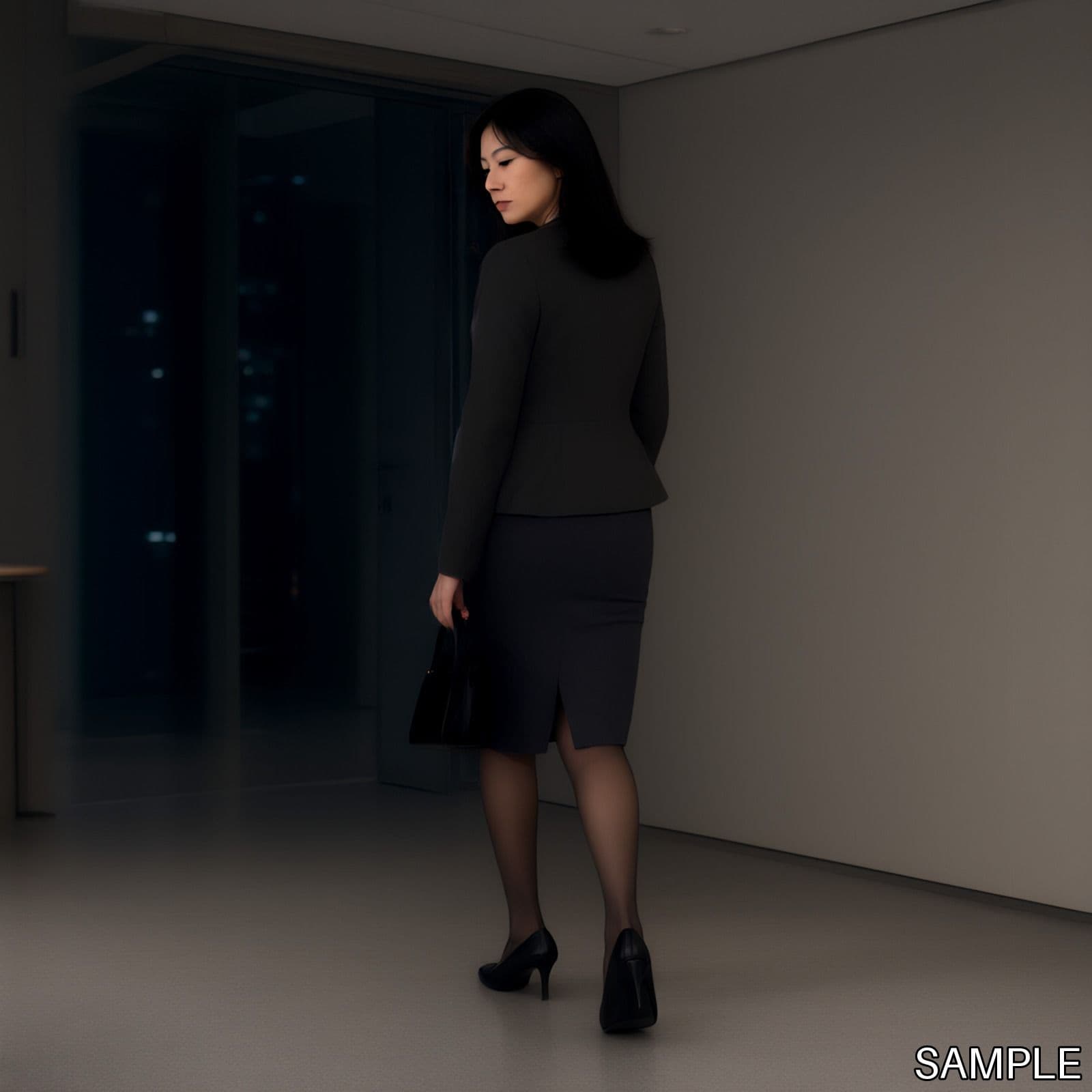 深夜残業の女性上司 サンプル8
