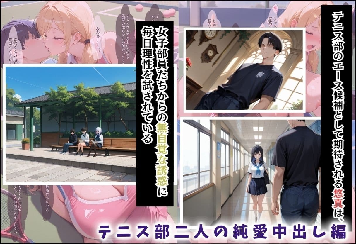 間違って女子校に入学したらムチムチ女子校生に毎日中出しを要求される学園生活〜総集編06〜 サンプル2