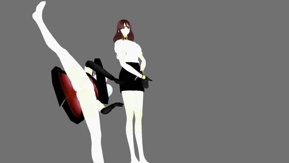 見せる女の娘たち サンプル2