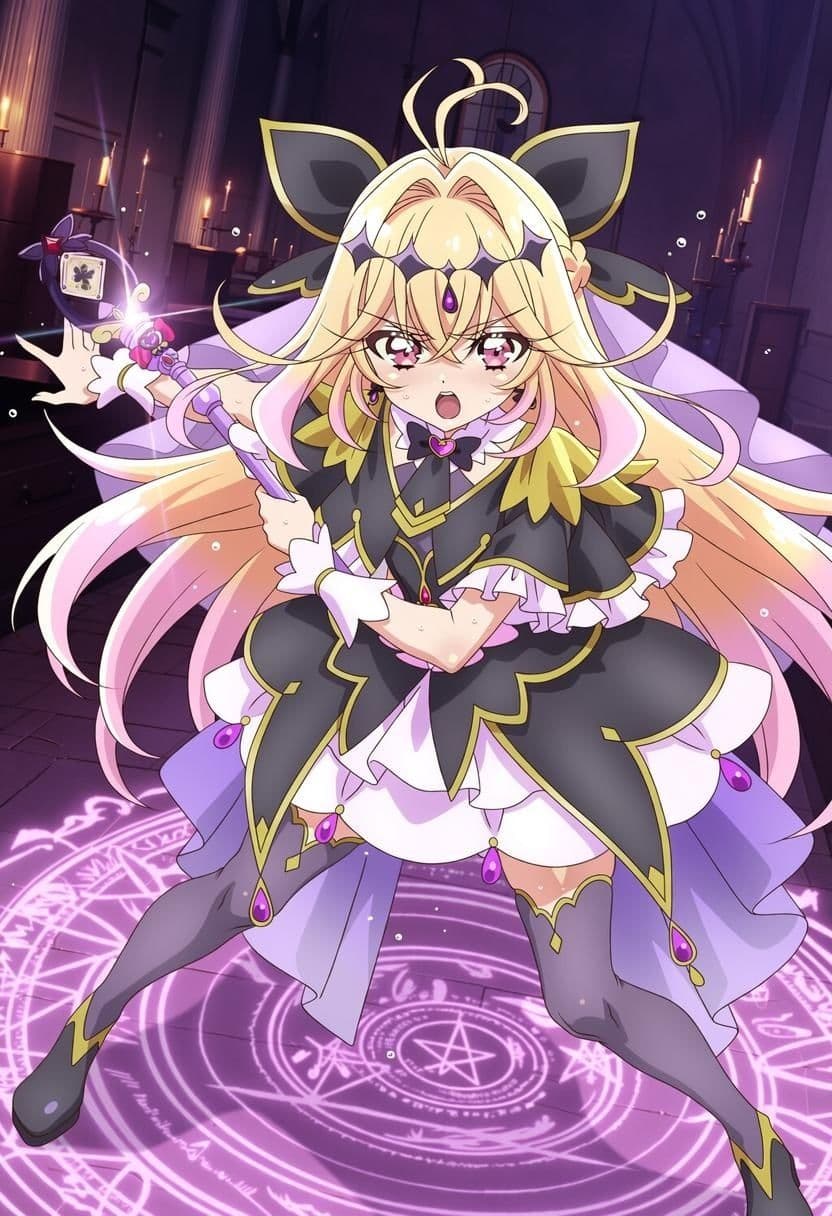 【アニメ1枚+CG155枚】魔法少女るるか 敗北×陵● 〜砕かれた杖と孕む聖堂〜 サンプル1