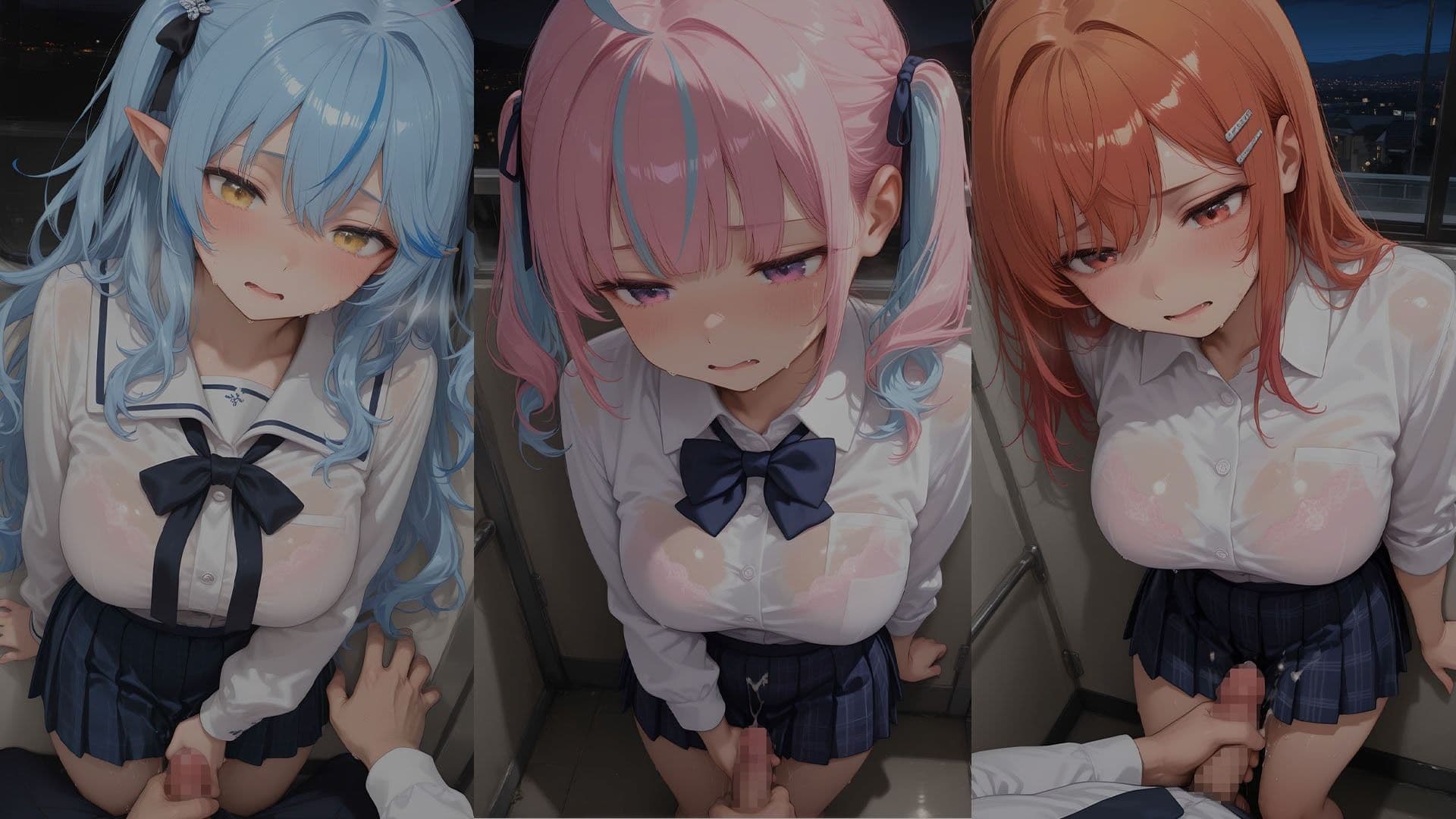 「先生・・・一緒に、いけないことしちゃおっか?」〜かわいい教え子と秘密の背徳えっち〜 最終電車でふたりきり編 (ホ●ライブ バージョン ) サンプル4