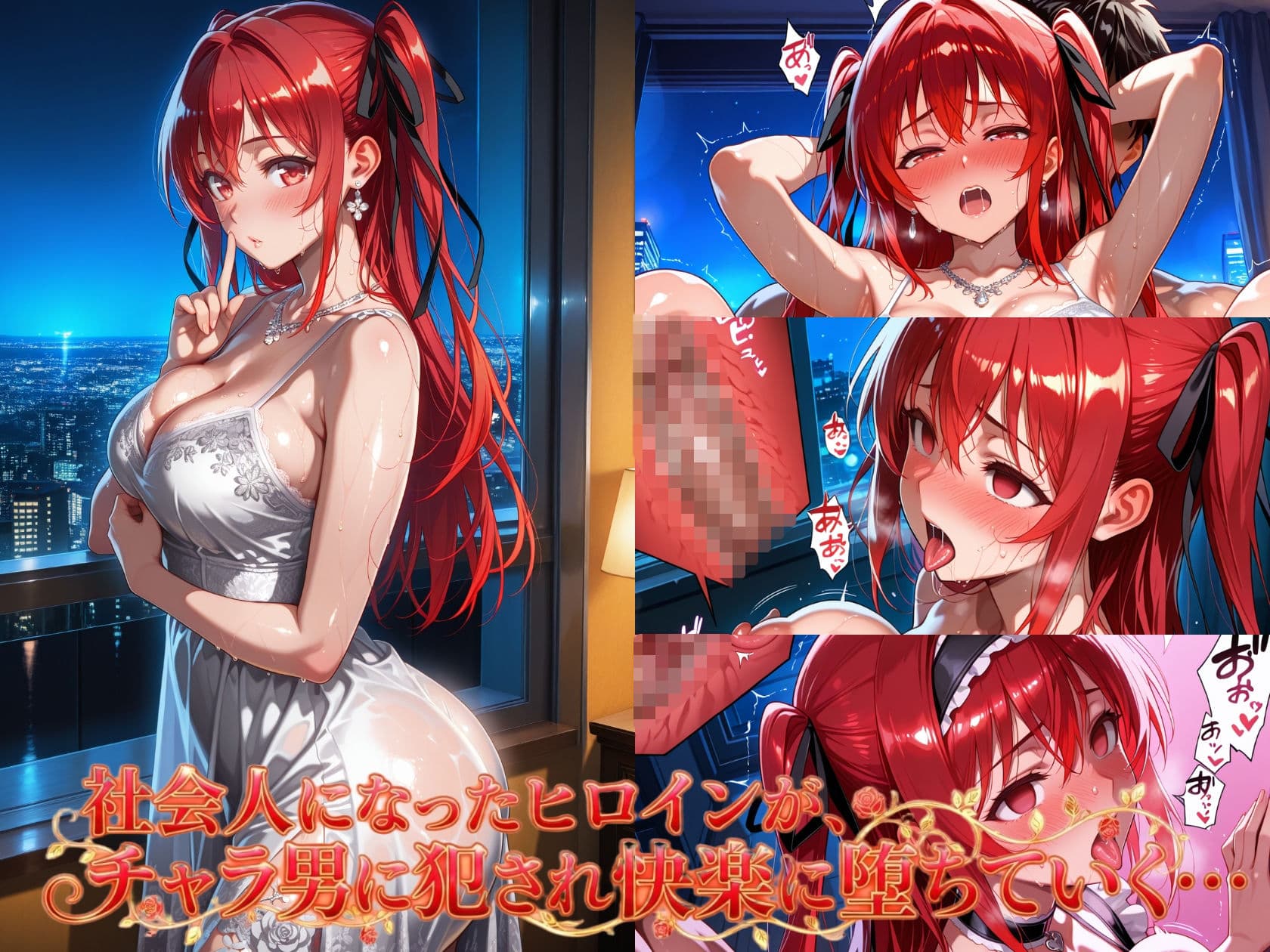 純粋だった彼女の変わり果てた姿 成〇澪編 サンプル2