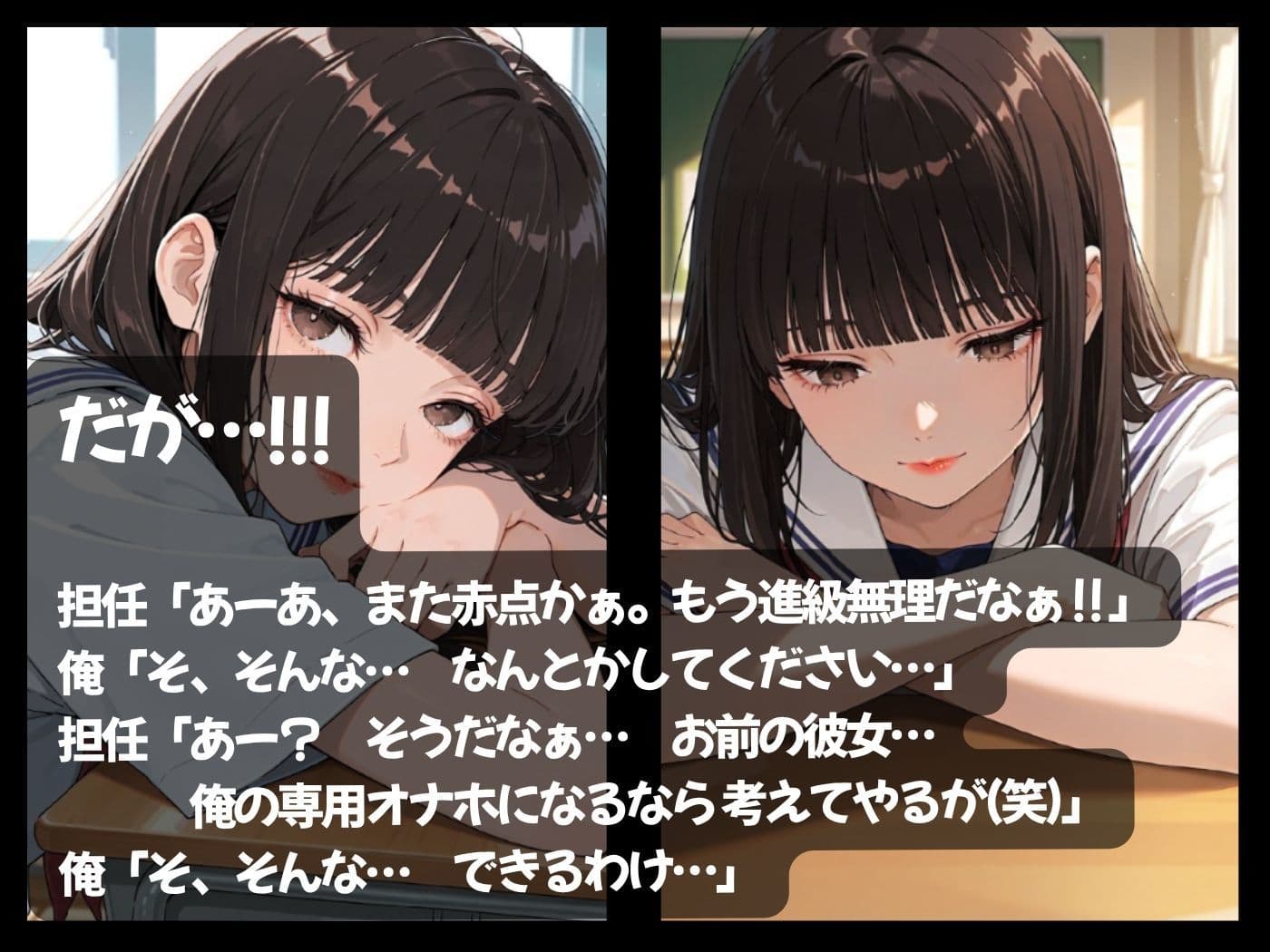箱入りセレブな俺の彼女が担任教師のオナホになった件 サンプル4