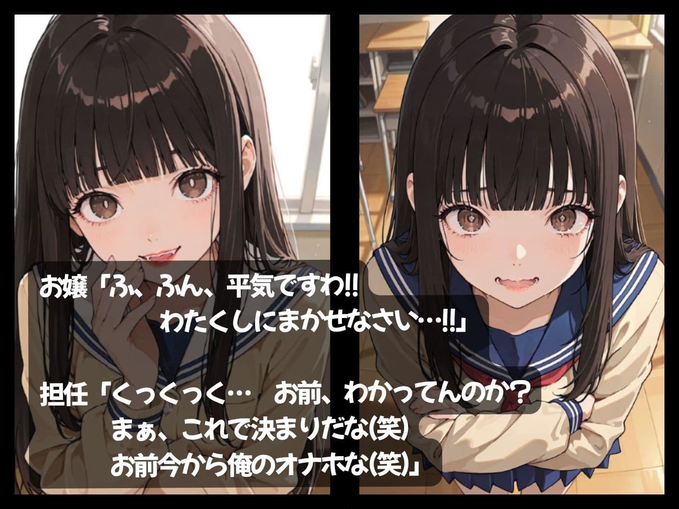 箱入りセレブな俺の彼女が担任教師のオナホになった件 サンプル5
