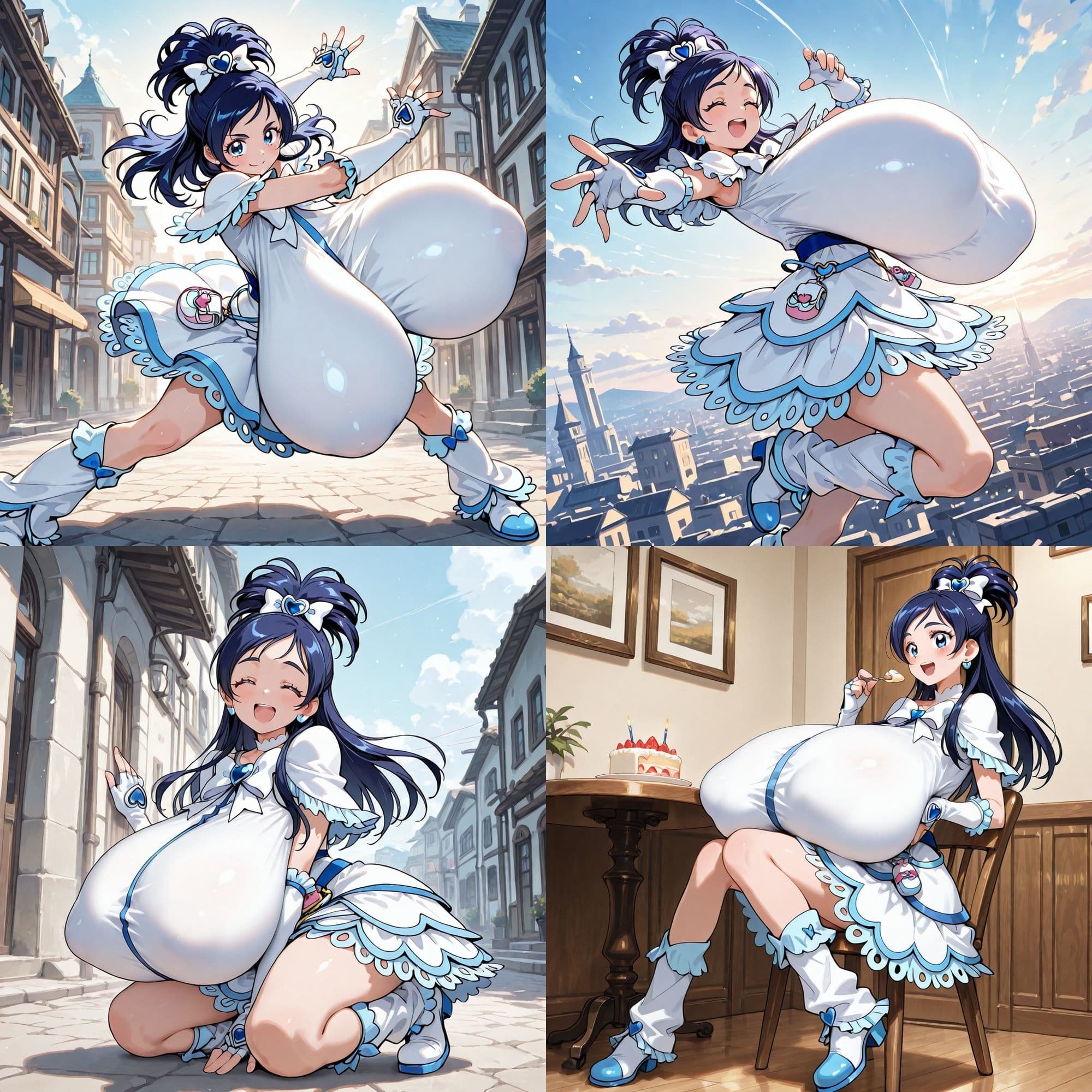 Happiness for Magicalgirls (キュ〇ホワイト編) サンプル1