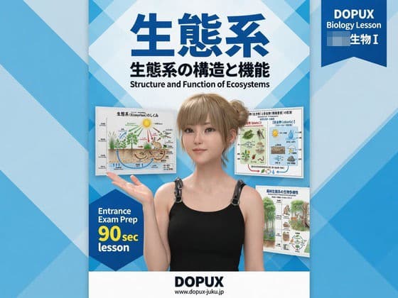 【▲20】パンチラガチャ★一ノ瀬廻里 大学に進学し強豪予備校『DOPUX(ドピュックス』で生物I,IIを教える名物講師に!(Vol.067:生態系)