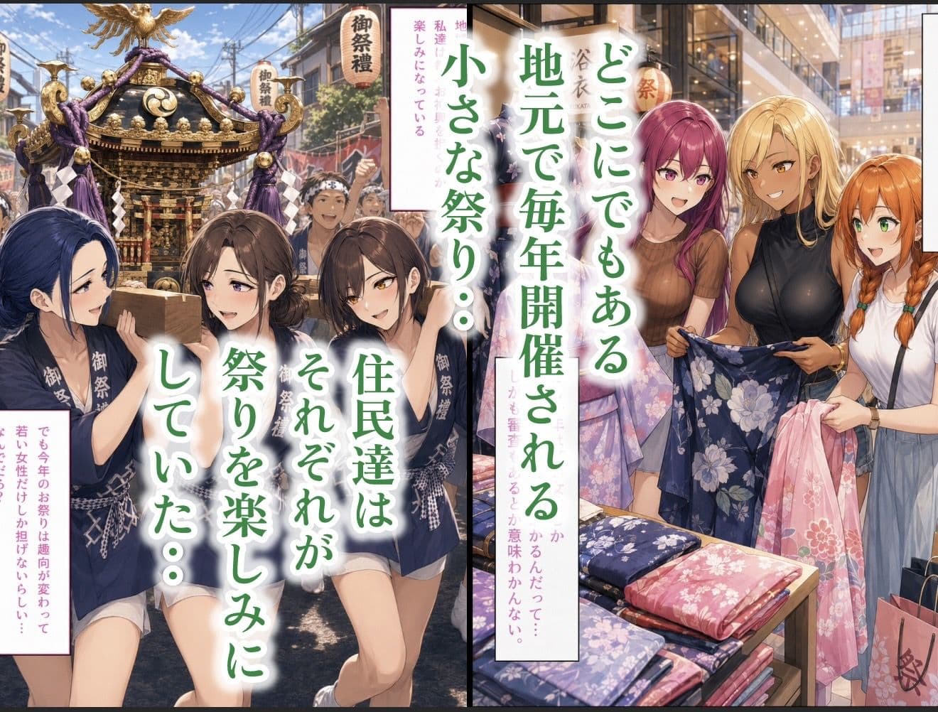 俺だけ何をしても許される世界seen7夏祭り編 サンプル1