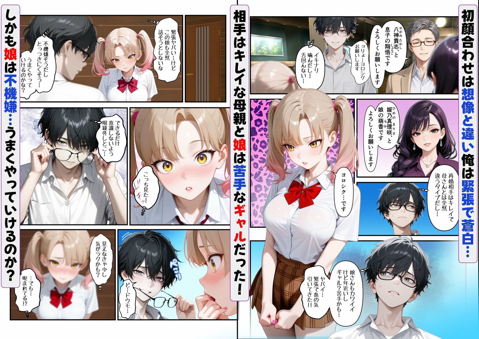 女性が苦手な俺にかわいい巨乳ギャルの義妹ができて一線超えて生ハメ中出しした話 サンプル2