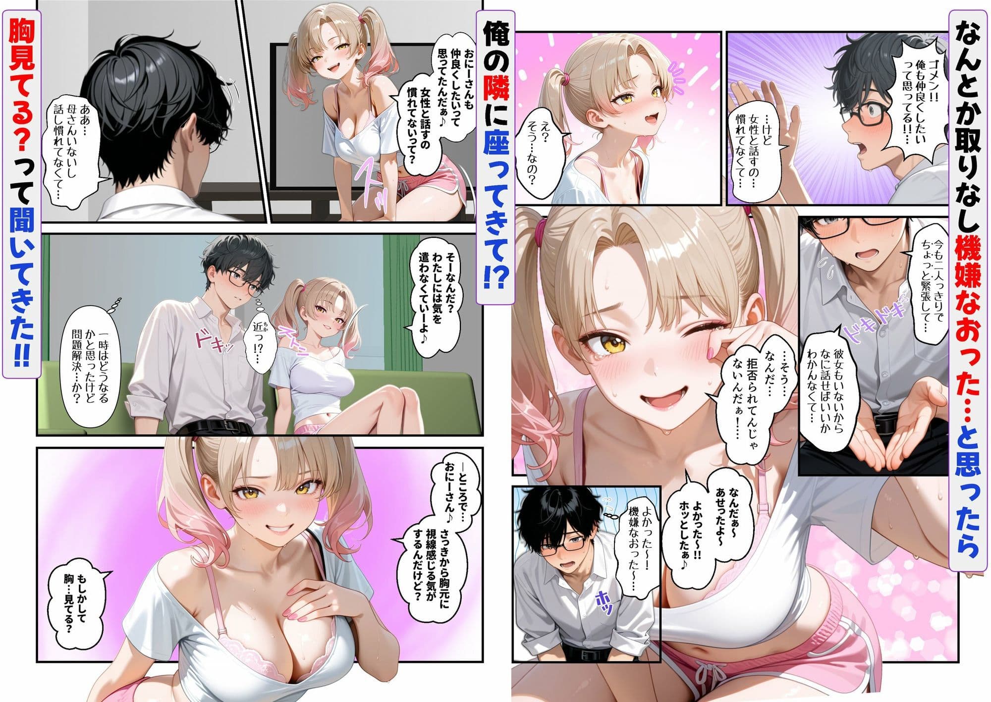 女性が苦手な俺にかわいい巨乳ギャルの義妹ができて一線超えて生ハメ中出しした話 サンプル8