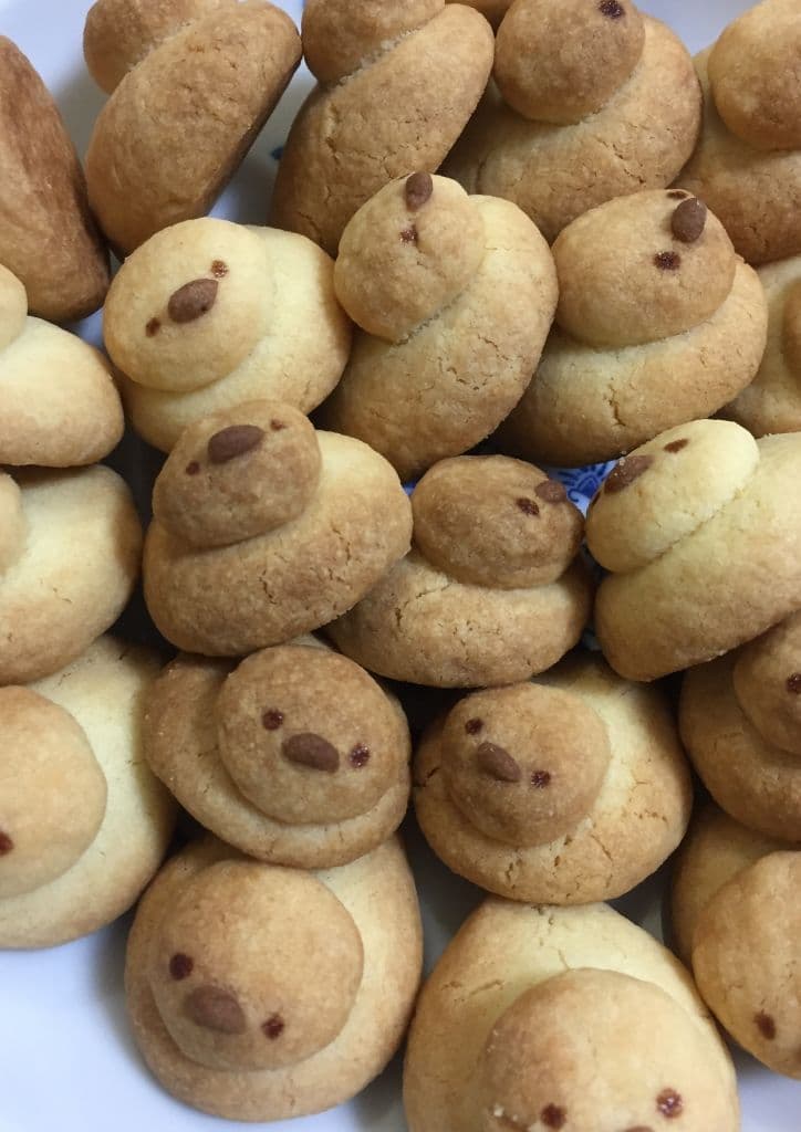 粉をもぐもぐ サンプル8
