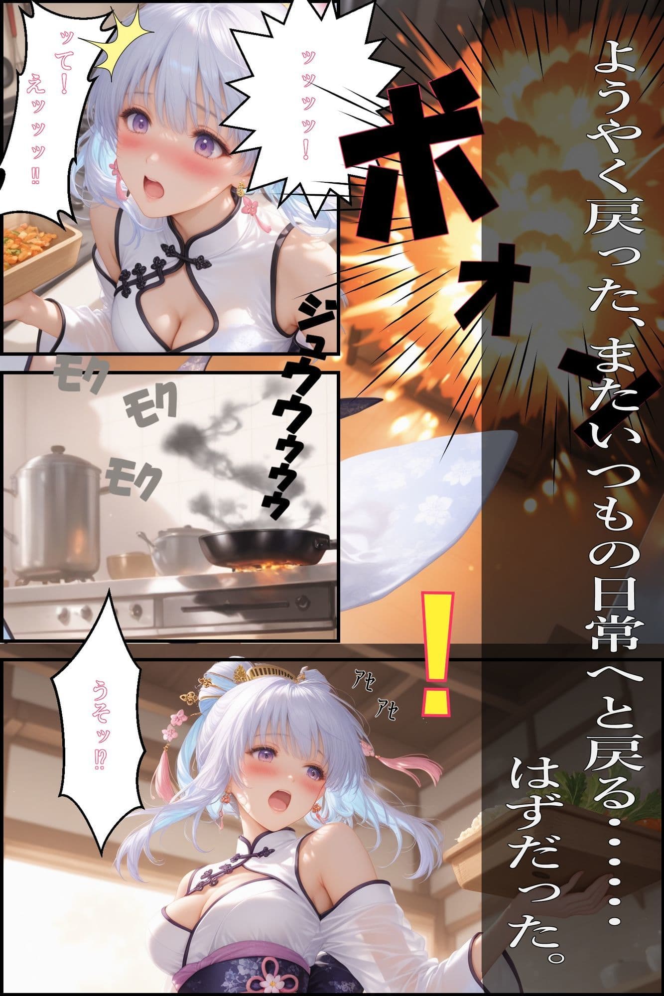 みこみこくえすと 退魔巫女とハメて凌●・調教・奴●化を目指せ!! 第五話 〜溶解する装束と擬態の淫魔〜 サンプル2