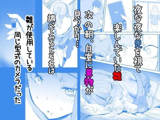 見守りカメラでお兄を視てたらあたしも視られてた話 サンプル3