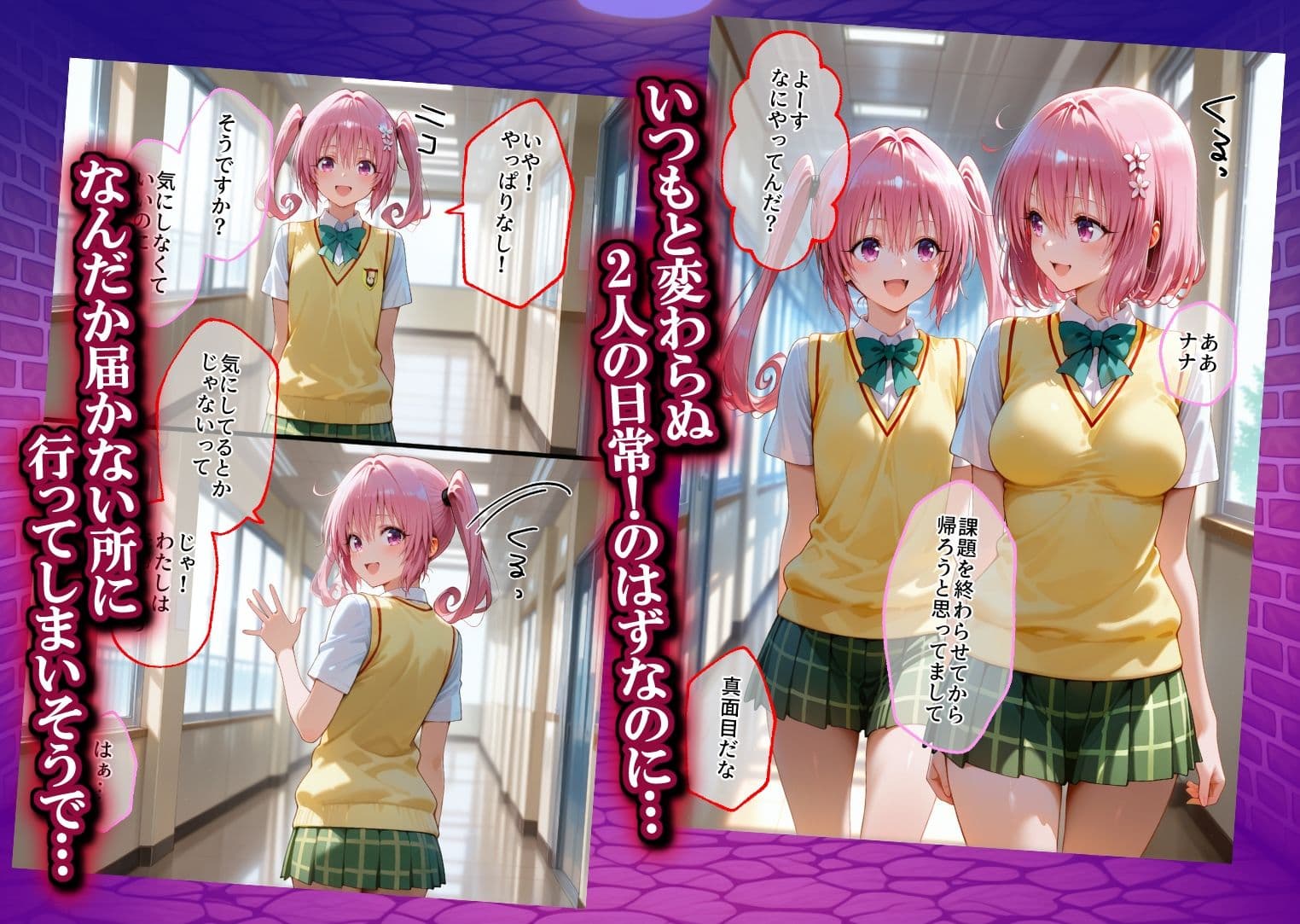 弱みを握られ製奴● 肉便器にされアヘ顔快楽地獄 姉妹編 サンプル1