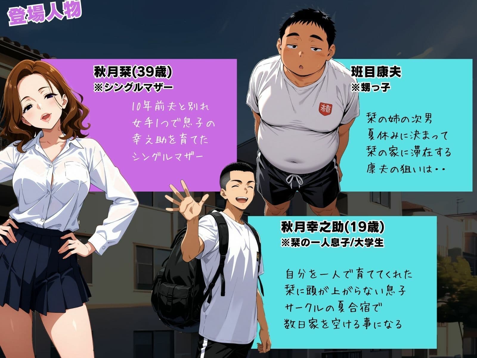 僕の自慢の母さんが親戚のくそ〇キに牝調教されていた話(後編) サンプル3