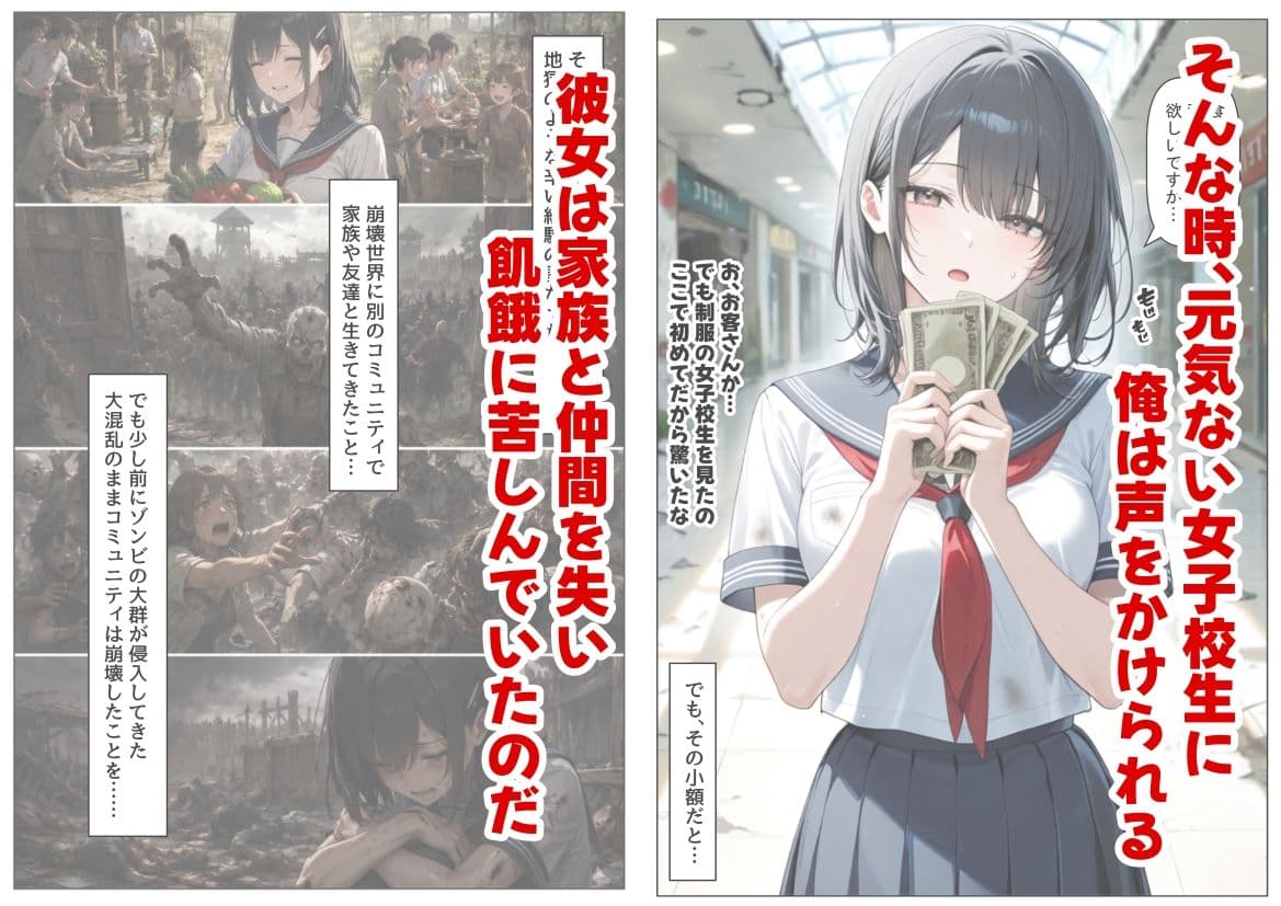 ゾンビ世界と往復チート 〜俺だけゾンビ世界を楽しくエッチに満喫する〜 サンプル3