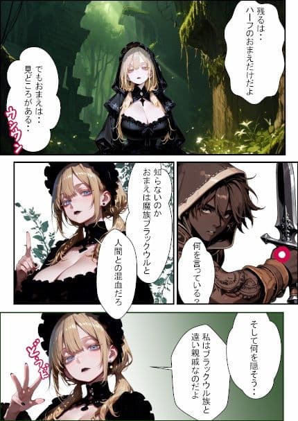 闇魔術師と魔王は巨根を味わいたい サンプル8