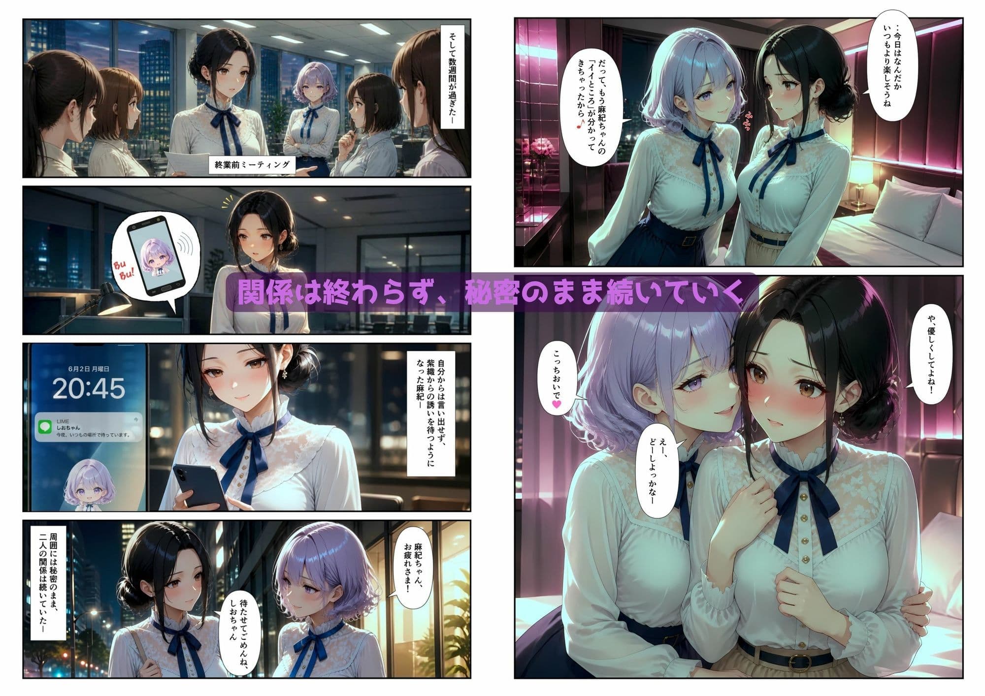 「百合・トライアングル」〜有能だけど’カワイイ’女上司は私のもの〜 サンプル7