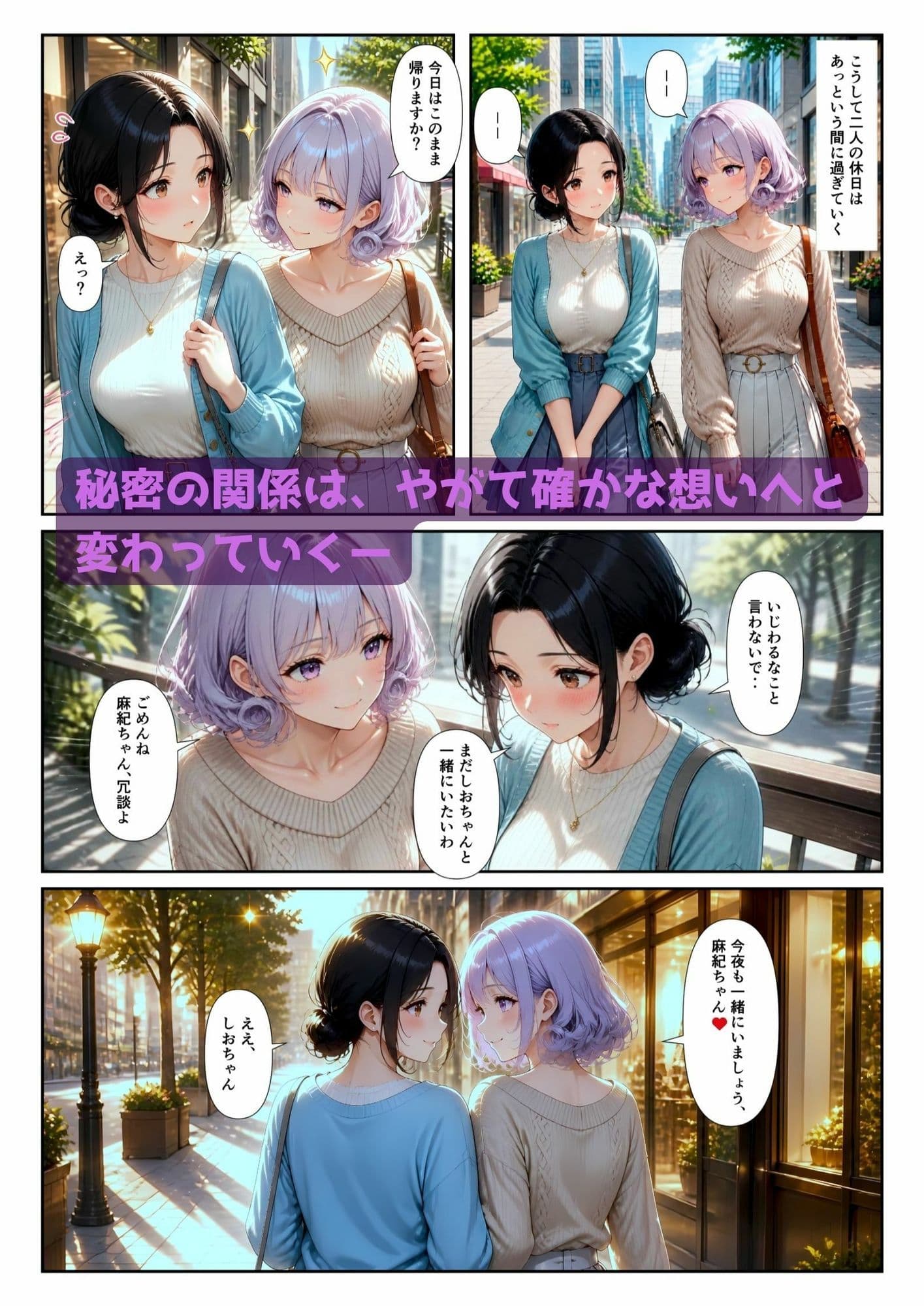 「百合・トライアングル」〜有能だけど’カワイイ’女上司は私のもの〜 サンプル10
