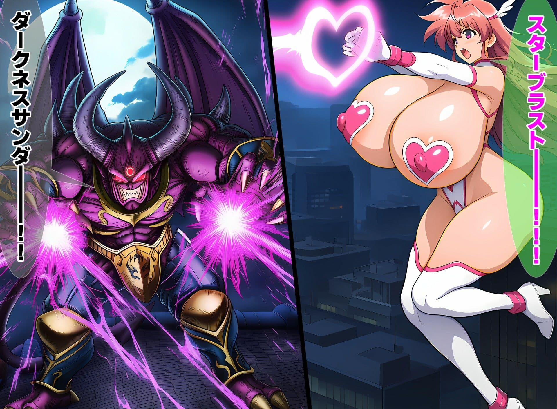 超乳天使ミラクル・ロザリー 聖戦士と白濁の誓い サンプル2