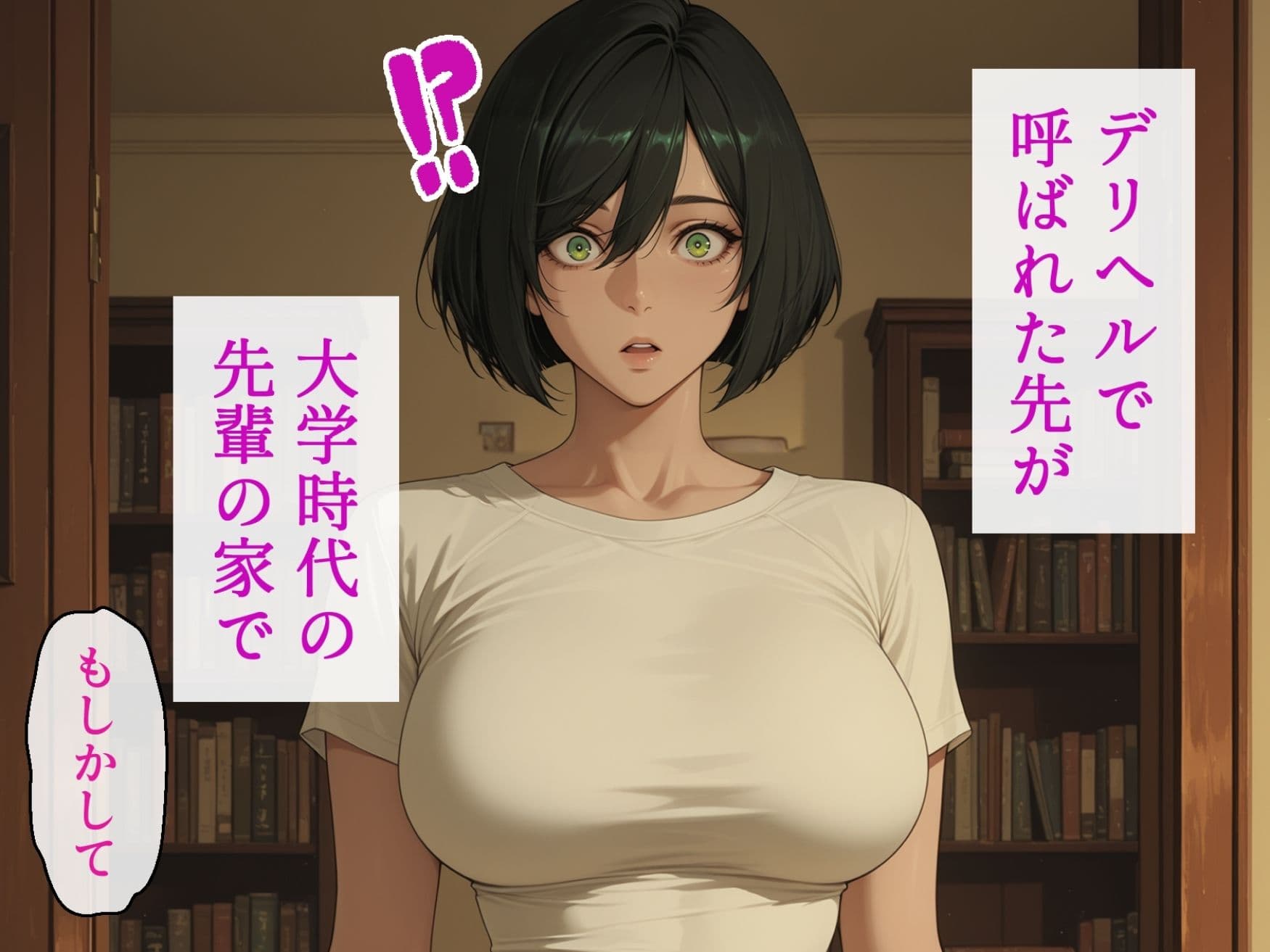 呼んだデリヘル嬢が大学コス研の後輩で人妻だった話 サンプル2