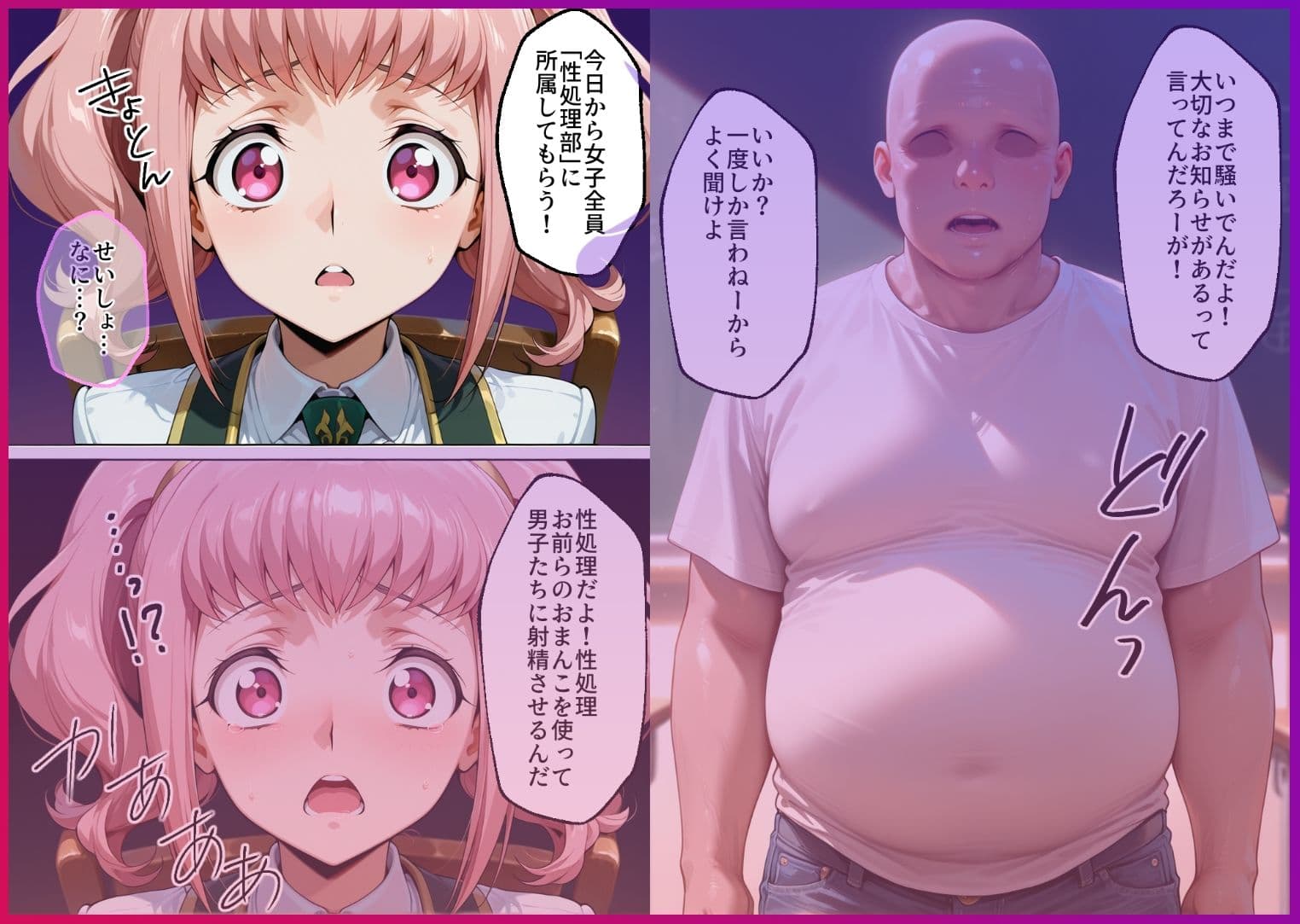 S○Xしないと即退学? 今日から全員強●性処理部 中出しでご奉仕ポイント大量GET快楽堕ち凌●学園 コードギ〇ス編 サンプル1