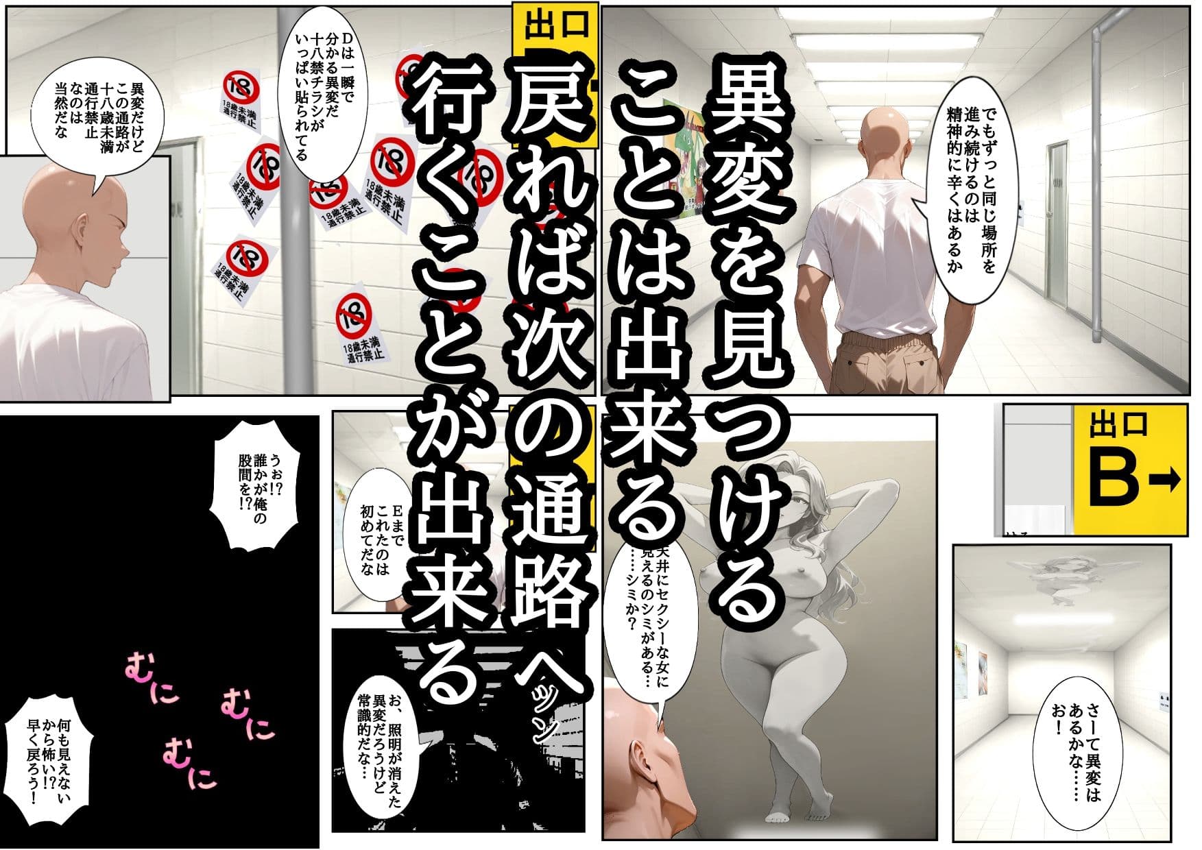 H番出口 見つけた異変がエロ過ぎて戻れない2 サンプル2