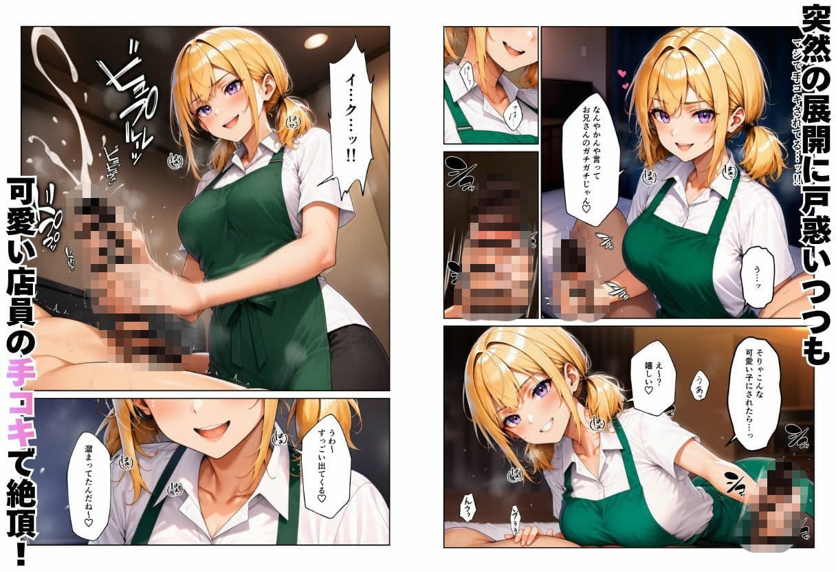 ギャル×人妻ハーレムえっち 裏サービスで中出しセックスしまくれた話 サンプル4