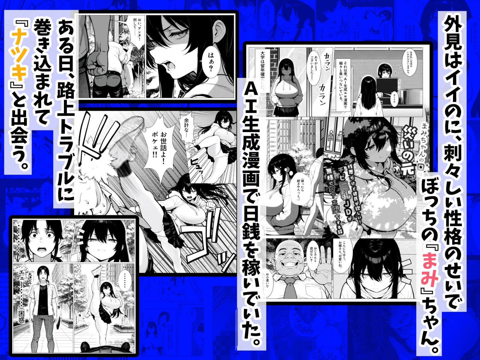 まみちゃんの口は災いの元〜性悪だけど彼氏が欲しい!チビ巨乳JDが無様にオナホ堕ちする話〜【一気読み版】 サンプル2