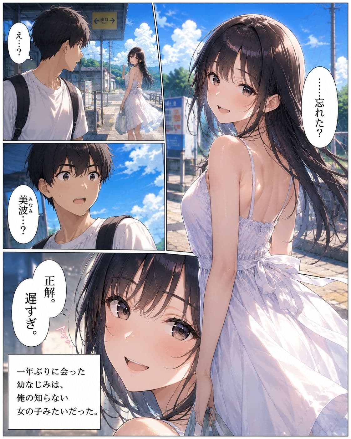 『夏休み、幼なじみが女になった。』 〜ずっと友達だった僕らの、忘れられない夏〜 サンプル1