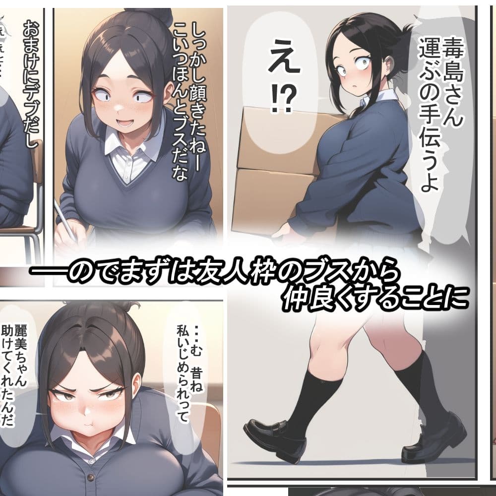 ブスに好かれた話 サンプル2