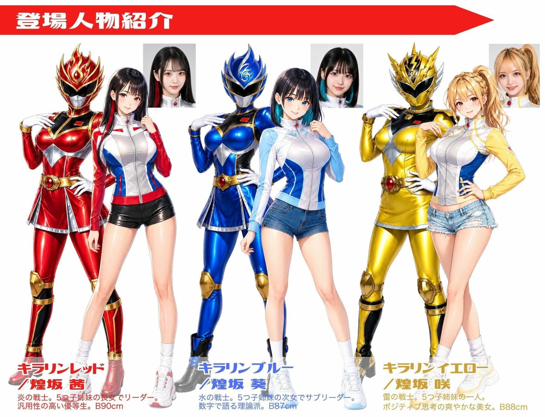 【戦隊ピンク特別編集版】煌戦隊キラリンジャーIN美肢体研究室・極太の侵入ミッション〜敵アジトで拘束された戦隊ヒロインは戦闘員が極太過ぎて大ピンチ?/戦隊ロスのアナタに贈る『大人の為の戦隊』シリーズ〜 サンプル8