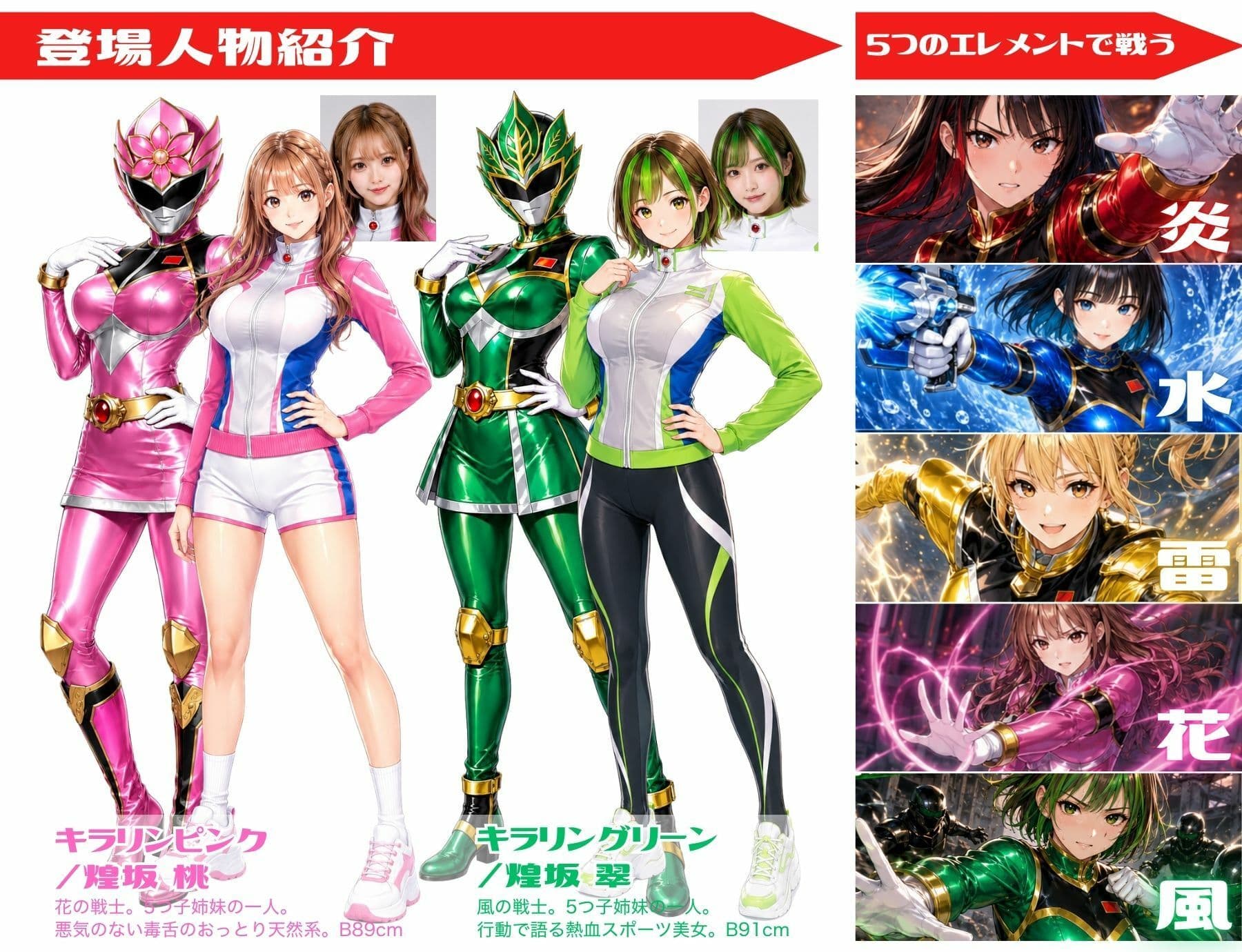 【戦隊ピンク特別編集版】煌戦隊キラリンジャーIN美肢体研究室・極太の侵入ミッション〜敵アジトで拘束された戦隊ヒロインは戦闘員が極太過ぎて大ピンチ?/戦隊ロスのアナタに贈る『大人の為の戦隊』シリーズ〜 サンプル9