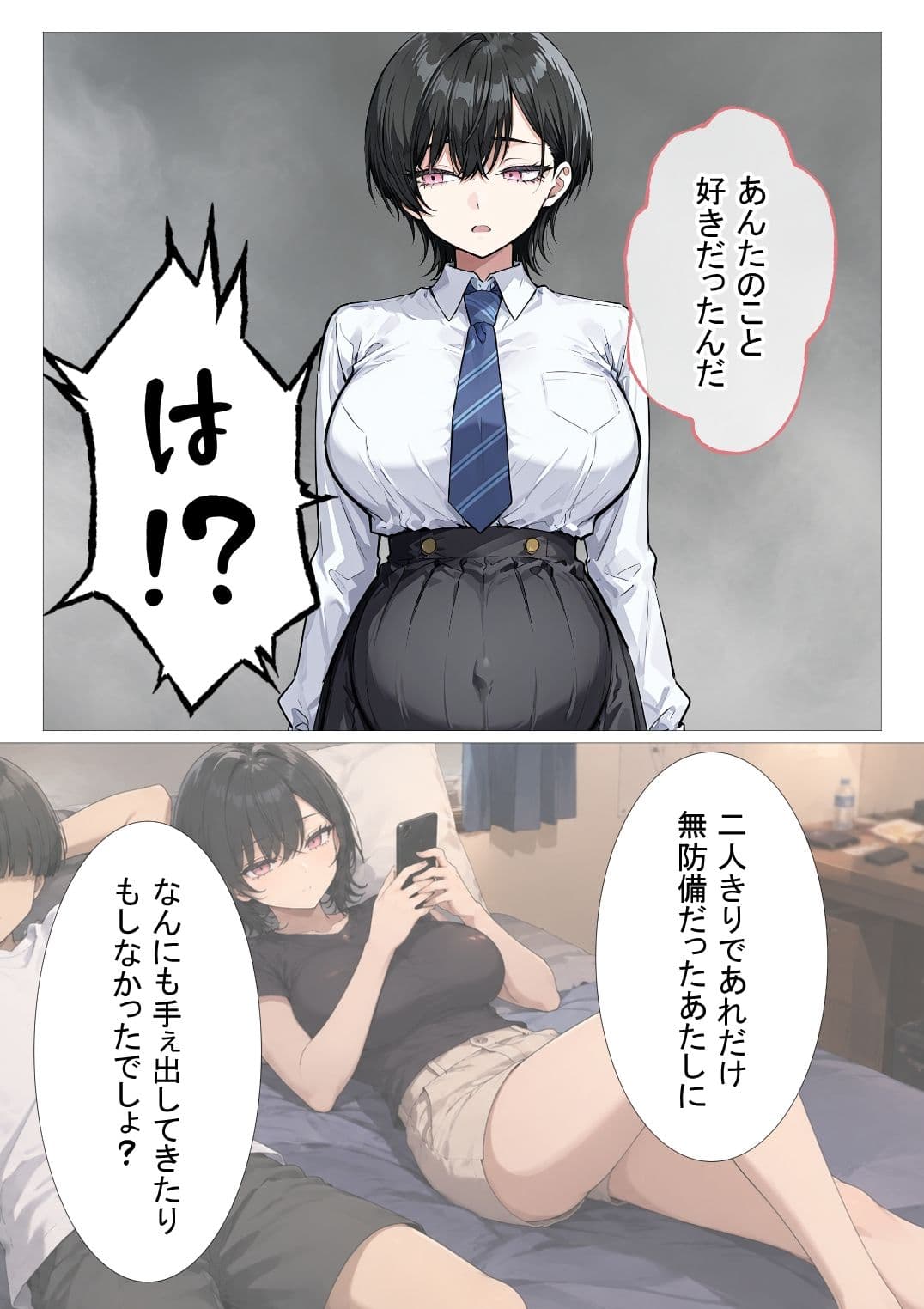 孕トモ-オレのNTR性癖のせいでデキ婚した親友- サンプル2