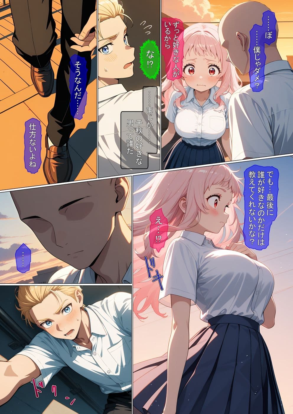 【漫画】横取レ〇プ04 サンプル2